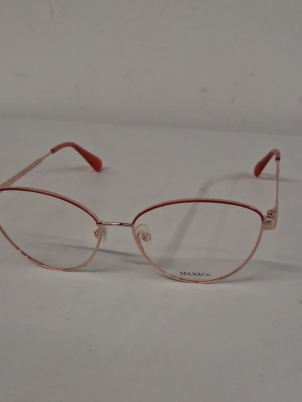 NWOT Womens Rxable Max & Co. MO5006 033 Rose Gold/pink Eyeglasd Frames